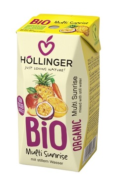 HOLLINGER NEKTAR WIELOOWOCOWY MARCHEW BEZ DOD. CUKRU EKOLOGICZNY BIO 200ml