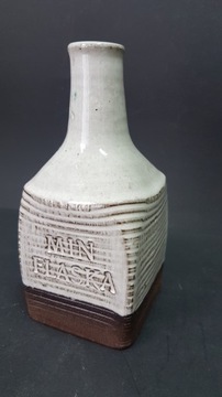 Stara ceramiczna butelka Min Flaska vintage design