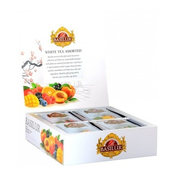 Basilur White Tea Collection 40t herbaty białe mix