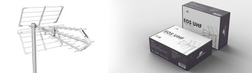 Spacetronik EOS UHF Белая антенна DVB-T