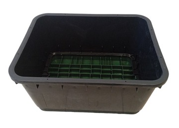 Люк клапанной коробки JUMBO для электромагнитных клапанов, ЗЕЛЕНАЯ КРЫШКА