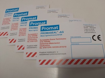 PROMAT PROMASEAL-AG огнезащитная масса 310мл