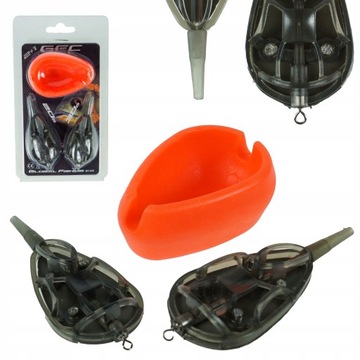 ZESTAW KOSZYCZKÓW 2+1 METHOD FEEDER 40+50+FORMA