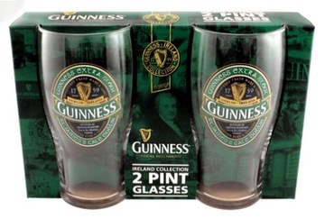 GUINNESS IRELAND COLLECTION szklanka pint - 2 sztuki GIFT BOX