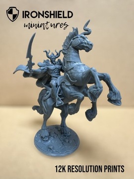 Hero Bundle Set, набор из 6 12к фигурок + основы для 3D печати DND D&D RPG