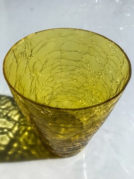 ЖЕЛТАЯ стеклянная крышка для орхидей, декоративная, теплый желтый