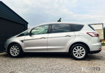 Ford S-Max II Van 2.0 TDCi 150KM 2017 Ford S-Max Bezwypadkowy, FV23, 4x4, Titanium, KredytowanieLeasing, gwaranc, zdjęcie 5