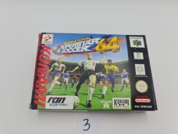 NINTENDO 64 INTERNATIONAL SUPERSTAR SOCCER 64