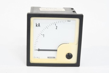 Weigel PQ 72, SI Q 2471R, измерительный прибор/аналоговый счетчик, 0-2,6KA