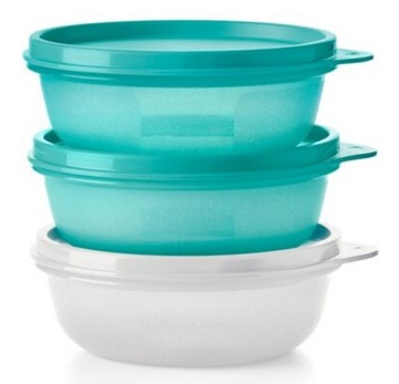 TUPPERWARE - Zestaw Świeża Trójka 3 szt. x 300 ml - nowe