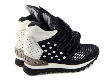 Sneakersy Scaviola LWD42/BLACK-WHITE rozm. 39