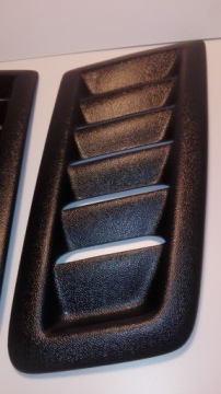 FOCUS RS, ВОЗДУХОЗАБОРНИКИ КАПОТА, МАТОВЫЙ ЧЕРНЫЙ