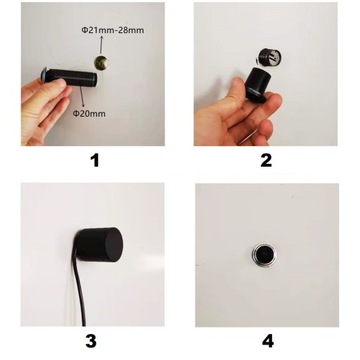 БЕСПРОВОДНАЯ ДВЕРНАЯ КАМЕРА ПРОСМОТР JUDAS TUYA SMART FULL HD WIFI