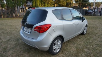Opel Meriva II Mikrovan 1.7 CDTI ECOTEC 110KM 2011 Opel Meriva zarejestrowany, ubezpieczony, zdjęcie 4