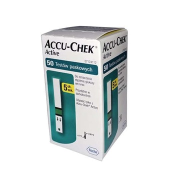 Accu-Chek Active 50 sztuk testy paskowe ROCHE
