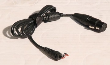 Kabel zasilający DC XLR 4pin