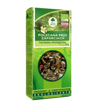Herbatka Polecana przy zaparciach 50g- Dary Natury