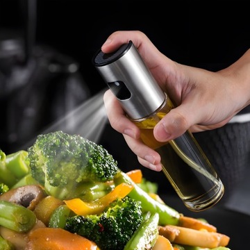 РАСПЫЛИТЕЛЬ ДЛЯ МАСЛА РАСПЫЛИТЕЛЬ ДЛЯ ОЛИВКОВОГО УКСУСА СТЕКЛЯННЫЙ РАСПЫЛИТЕЛЬ 100 МЛ