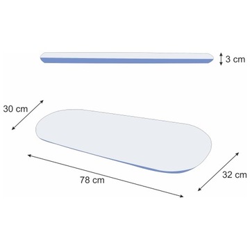 Матрац для куча Pram 78x32 см двойной до розовой колыбели