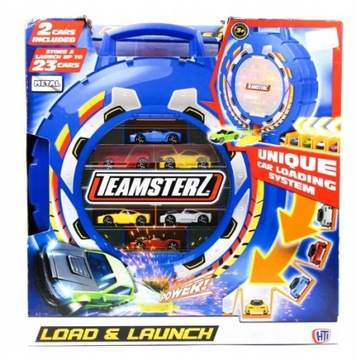 Переносной гараж + гоночная машина Metro City TEAMSTERZ 1416653 p4