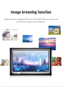 8G музыкальный плеер для электронных книг с сенсорным экраном MP4