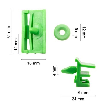 ЗАЖИМ + ВТУЛКА НАКАДКИ ДЛЯ BMW E60 E61