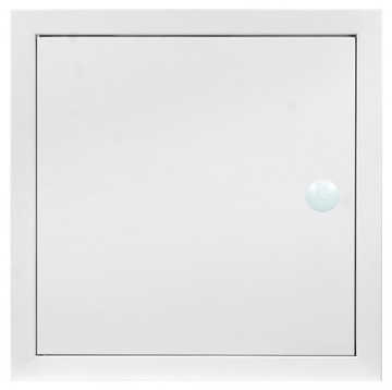 DRZWICZKI REWIZYJNE EMALIOWANE BIAŁE 40x40 GAŁKA