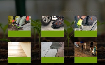 Эргономичный наколенник, графитовый садовый наколенник 3KAMIDO