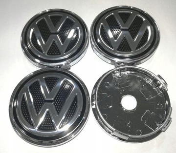 VW COVERS КОЛПАКИ АЛЮМИНИЕВЫЕ диски 60 мм 4 ШТ. КАРБОН