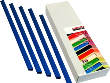 Listwy wsuwane Opus 3mm do 10 kartek - Niebieskie