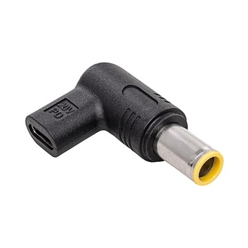 Przejściówka USB-C 7.9x5.5 mm do laptopa 100W