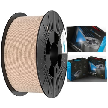 FILAMENT 3D 1,75 MM 1,1 KG 3DACTIVE PET-G WKŁADY DO DRUKARKI BEŻOWY MARMUR
