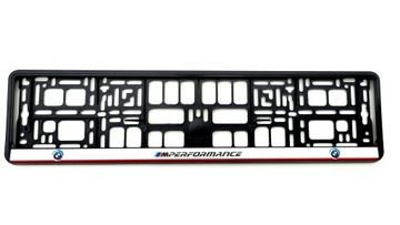 Гелевая рамка номерного знака BMW M