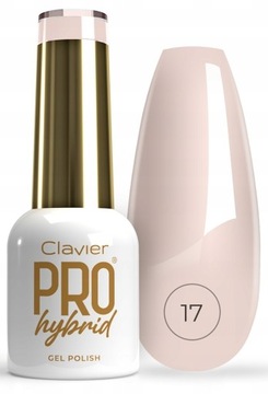 LAKIER HYBRYDOWY DO PAZNOKCI ProHybrid GOLD CLAVIER 8 ML - nr 017