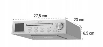 Кухонный радиоприемник OneConcept Streamo Chef #3265
