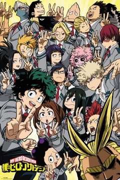 My Hero Academia School - plakat 61x91,5 cm