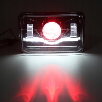 PRZEDNI KWADRATOWY REFLEKTOR LED Z ZAMIENNIKIEM