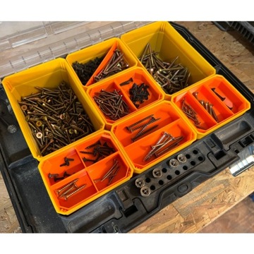 ОРГАНАЙЗЕР ДЛЯ DEWALT TSTAK BOX SORTER INSERT МАЛЕНЬКАЯ 3D ПЕЧАТЬ