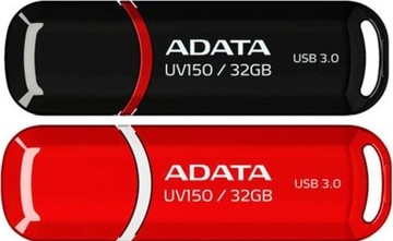 БЫСТРЫЙ Флеш-накопитель ADATA 32 ГБ UV150 USB 3.0 90 Мбит/с