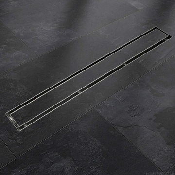 ODPŁYW LINIOWY Befliesbar Z SYFONEM 120cm STAL NIE