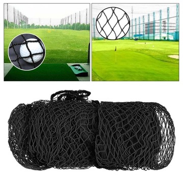 Siatka barierowa na piłki golfowe Bezwęzłowe ogrodzenie o dużej wytrzymałości sportowe o dużej wytrzymałości 2x2m