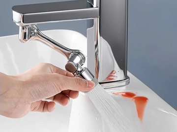 Удлинитель для смесителя аэратор поворотный сливной кран 1080° АЭРАТОР