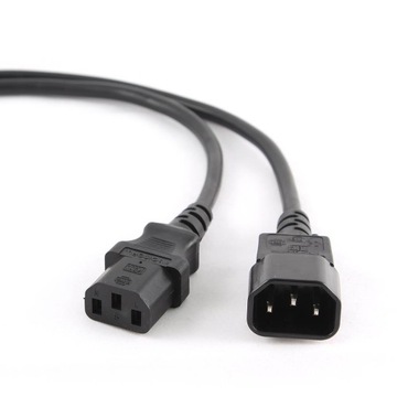 KABEL ZASILAJĄCY PRZEDŁUŻACZ 3M IEC320 C13/C14