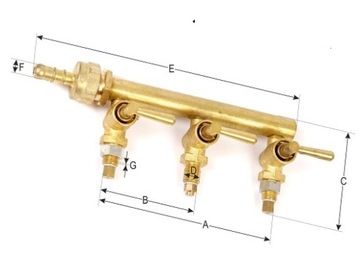 КЛАПАН ДЛЯ ПРОПАНА-БУТАНА ТАБУЛКИ FOKER