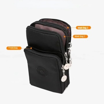 New Women Mobile Phone Bag Nylon Cell Phone Bag Co