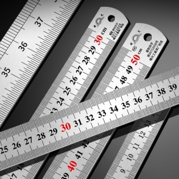 Металлическая линейка, стальная линейка 40 см, 400 мм ЛИНЕЙНАЯ ИЗМЕРИТЕЛЬНАЯ ЛИнейка Значительная