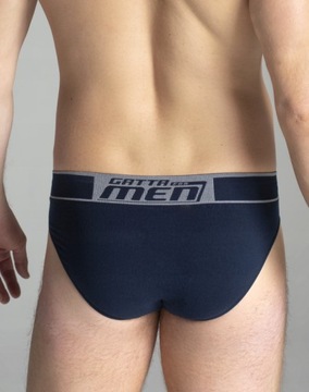 СЛИПЫ GATTA ИЗ ХЛОПКОВОГО ТЕМНО-СИНЕГО M