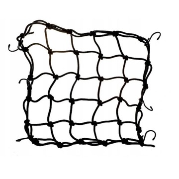 БАГАЖНАЯ СЕТКА ДЛЯ МОТОЦИКЛА, ШЛЕМА, МОТОЦИКЛА - 6 КРЮЧКОВ