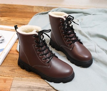 BUTY ZIMOWE DAMSKIE OCIEPLANE ŚNIEGOWCE R.39