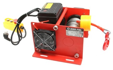 ЛЕБЕДКА ЭЛЕКТРИЧЕСКАЯ ТРОСОВАЯ 300/600 КГ 30М